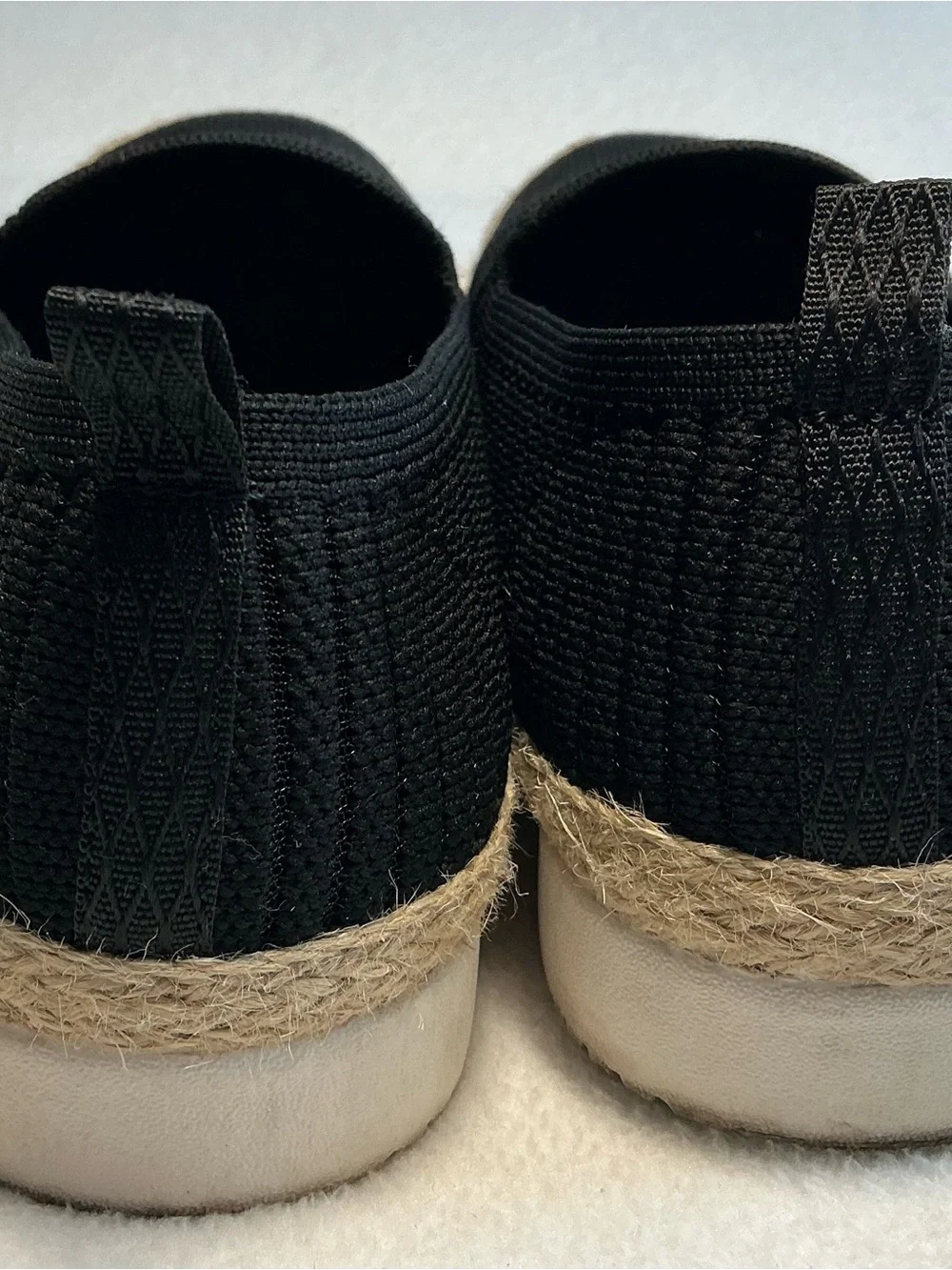 Skechers BOBS Black Slip-On Memory Foam Flats - Picture 6 of 8
